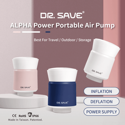 DR. SAVE 3in1 ALPHA Power Portable Air Pump